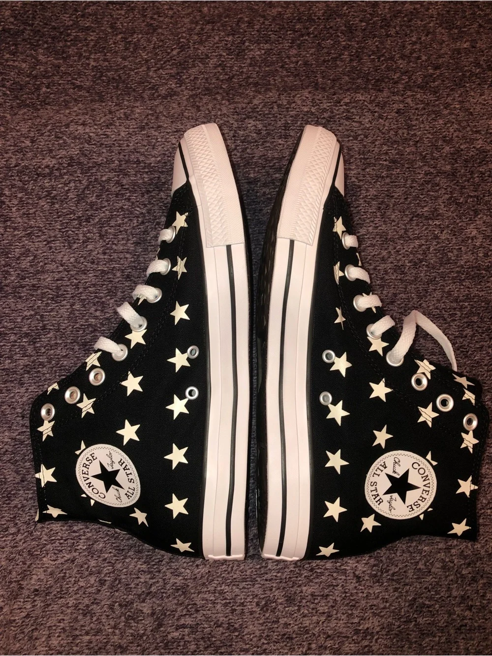 Converse Stars All Over High Tops